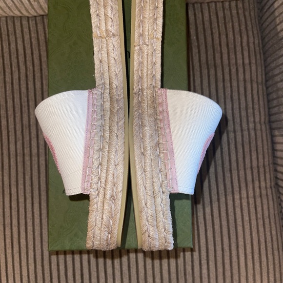 Authentic Brand New Gucci Pilar GG Double Stack Espadrilles 🤩 - Picture 2 of 6